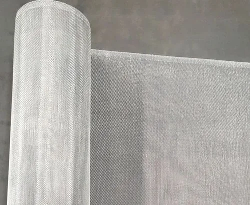 Roll of fine aluminium wire mesh