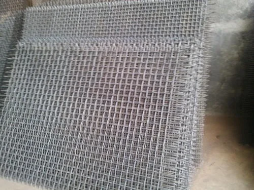Industrial wire mesh panels